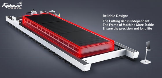 Η μηχανή laser laser cutting με υποστήριξη μέταλλο με μηχανή laser laser με Yaskawa servo motor