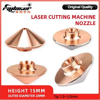 Υψηλής ακρίβειας ινώδους λέιζερ Precitec Raytools ακροφύσιο για την μηχανή κοπής λέιζερ επαγγελματίας