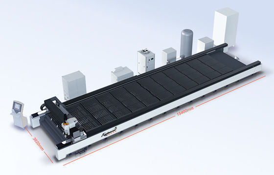MAX Raycus Gantry Fiber Laser Cutting Machine Τεχνολογία υψηλότερης ισχύος πιο παραγωγική