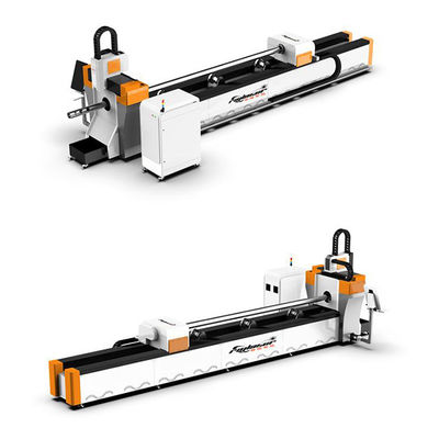HIWIN 2000w 3000w 4000w Fiber Laser Tube Cutting Cutter Tube Machine για τα αποτελέσματα