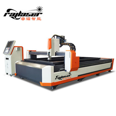 Κόψιμο Raylaser Μονό τραπέζι 2000W 3000W 6000W Μηχανή κόψιμο μετάλλου φύλλου ίνες λέιζερ
