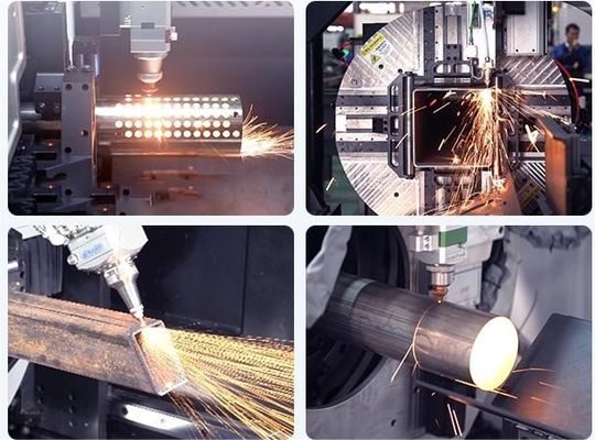 Μαρτίου Expo 3000w 6000w 8,5m 12m μηχανή κοπής λέιζερ ινών για μικρούς σωλήνες και σωλήνες