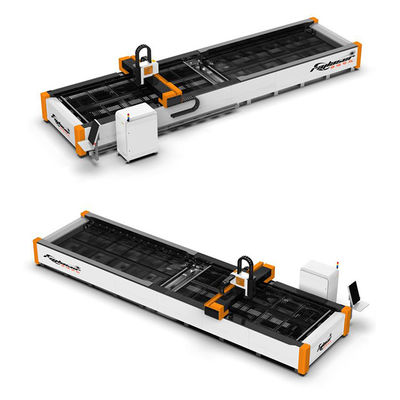 2000*6000 mm 6000W Καλύτερη μηχανή κοπής λέιζερ ινών μονού τραπεζιού για κοπή μήκους κύματος