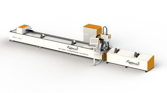Μηχανή κοπής λέιζερ ινών βάρους 2100 KG για πλάκες και σωλήνες MAX Raycus
