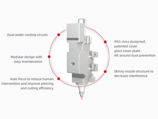 Μηχανή κοπής λέιζερ ινών 1K-6K H Beam I Profile Cutter για την κοπή πεδίου