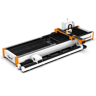 Μηχανή κοπής λέιζερ CNC ινών 1500W 2000W 3000W για επεξεργασία φύλλων μετάλλου και σωλήνων