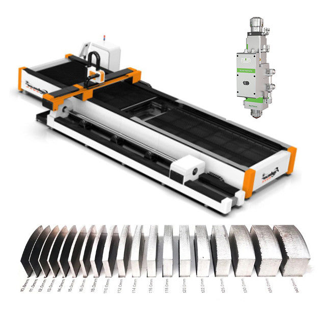 Μηχανή κοπής λέιζερ CNC ινών 1500W 2000W 3000W για επεξεργασία φύλλων μετάλλου και σωλήνων
